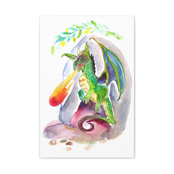 Dragon Canvas Art Print