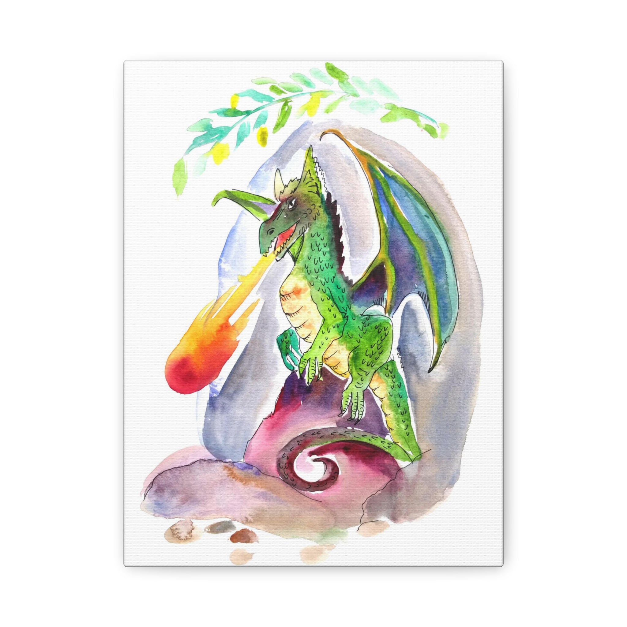 Dragon Canvas Art Print