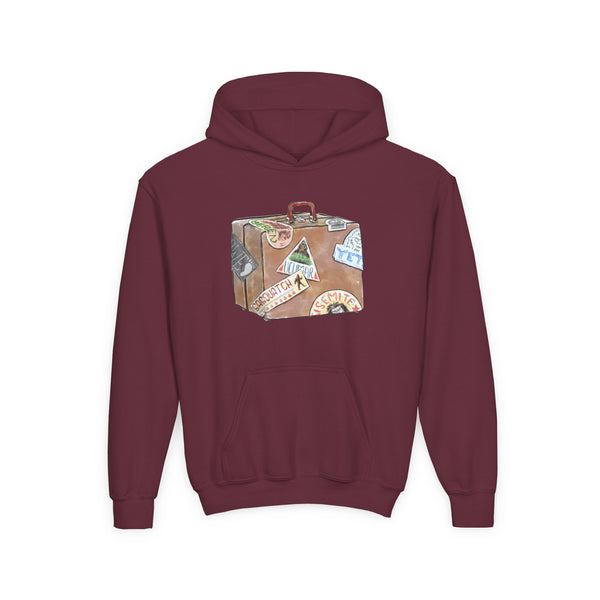 Kids Bigfoot of the World Hooded Sweatshirt