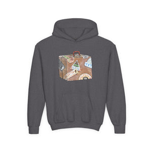Kids Bigfoot of the World Hooded Sweatshirt