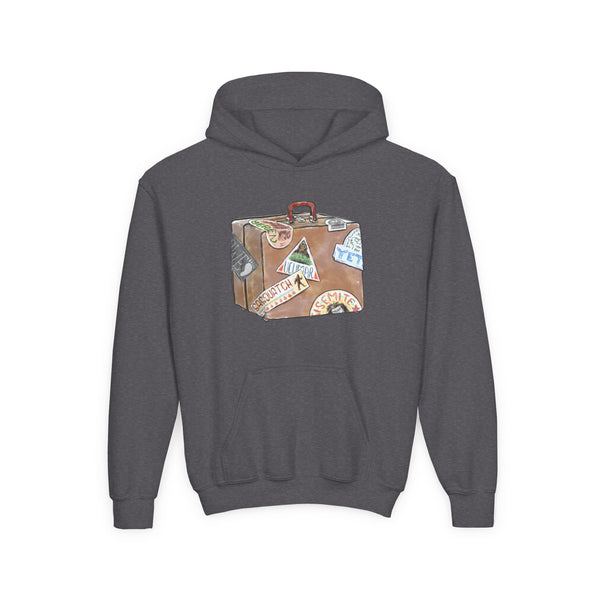 Kids Bigfoot of the World Hooded Sweatshirt
