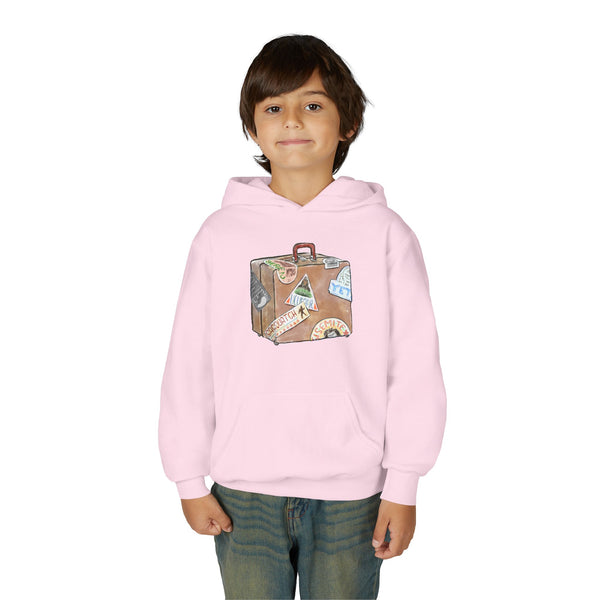 Kids Bigfoot of the World Hooded Sweatshirt