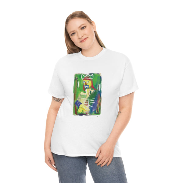 Adult Unisex Mona Lisa Inspired by Basquiat T-Shirt