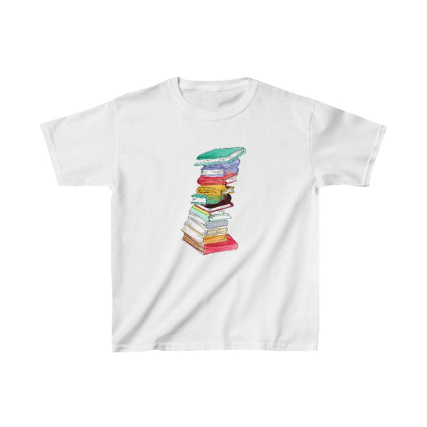 Kids Book Stack T-Shirt